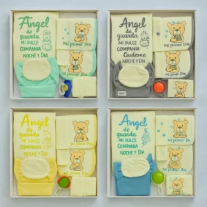 Set de Ropa Recién Nacido "Mi Primer Día" Angelito