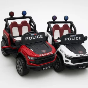 Carro Eléctrico Infantil 4x4 Policía 12V