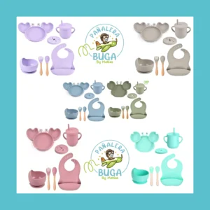 Set de Alimentación para Bebés - Vajilla 7 Piezas