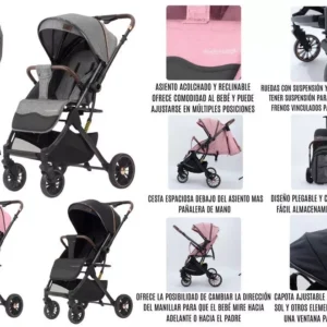 Coche para Bebé Reclinable Premium