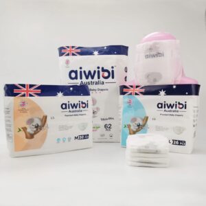 Pañales Aiwibi Australia Premium para Bebé – Tallas S, M, L, XL y XXL