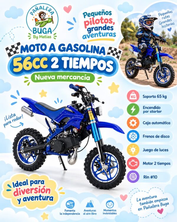 mini-moto-cross-gasolina-49cc-azul mini-moto-cross-gasolina-49cc-azul