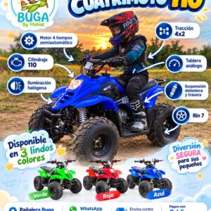 Cuatrimoto 110cc para Niños